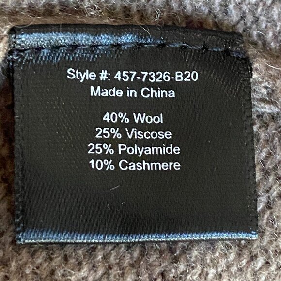 Jenni Kayne Wool Cashmere Everyday Sweater Taupe Capsule Quiet Luxury Capsule-S - Picture 13 of 13